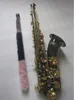 Varum￤rkesanpassad 802 Tenor Saxofon Sax B Flat Abalone Skivor Spela professionellt stycke Musik Black Sax Free Ship Musical Instrument