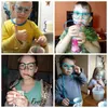500 st nyhet Fantastiska dumma flerfärgade glasögon halm roliga dricksramar glasögon hals diy barn barn dryckware leveranser för fest favorit gg02l
