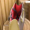 Kvinnor Onthego Shopping Bag M58521 M44925 Designer Luxury Print Handbag Casual Tote L￤der pr￤glad Purse Fashion Shoulder Bags Crossbody