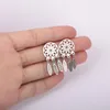 Stud Earrings 316L Stainless Steel Dream Catcher Lucky Earring For Women Wholesale High Quality Never Tarnish