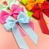 Fiocchi di nastro di raso Decorazione Bowknot Fiocchi regalo per bambini Clip di capelli Artigianato Fiore Fiocco di nozze Compleanno Decorazione festa fai da te 1545