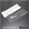 Packing Bags 500Pcs Clear Resealable Bopp/Poly/ Cellophane Bag 6X15 Cm Transparent Opp Gift Plastic Packaging Self Adhesive Seal Dro Dho58