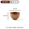 Bowls Retro Style Household Sour Jujube Wooden Bowl Adult Rice Soup Whole Wood Is Not Children's