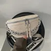 Bel çantaları zincir fanny paketi kadınlar deri lüks marka mini kadın kemer moda bayanlar omuz crossbody 230208