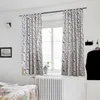 Tenda American Country Giardino Cotone Lino Foglie pastorali Tende da finestra per soggiorno Camera da letto Tende oscuranti