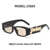 Trapstar Sunglasses Fashion reality eyewear Small Rectangle Bb Logo Women Men 2022 Brand Design Ladies Skinny Outdoor Shopping Shade Retro