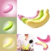 Piatti 1PC Frutta Banana Protector Box Custodia Porta pranzo Contenitore per bambini Proteggi