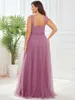 Robes de soirée grande taille élégante soirée longue sans manches ALine taille haute FloorLength robe 2023 Ever Pretty of Simple Prom Wome 230208