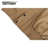 Chaquetas para hombre TACVASEN Invierno Militar Airsoft Pilot Bomber Coat MultiPockets Casual Cargo Work Clothing 230207