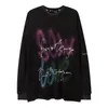 Sweats à capuche pour hommes Sweats 2023 Urban Hip-hop Graffiti See Love Print Sweat oversize hommes et femmes