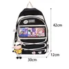 School Bags 2023 Women Backpack For Teen Girls High Quality Nylon Backpacks Female Student Rucksack Korean Book Lady Mochila
