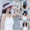 Beretten wasbare ruimtebesparende grote rand zonnebrandcrème Lady Sun Cap Outdoor Supplyberets Oliv22