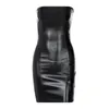 Designer Dresses Women Fashion Sexy Bra Dress Off Shoulder Temperament Slash Neck One-piece Skirt