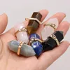 Hänge halsband naturliga stenpormar kvarts agat handgjorda hantverk diy halsband armband örhänge smycken tillbehör gåva gör för kvinna