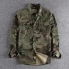 Camicie casual da uomo Uomo Camouflage Cargo Alta qualità Durevole Outdoor Escursionismo Sport Quotidiano Stile militare Gioventù Tasca petto Camicia 230208