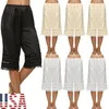 Women's Pants US STOCK 27-28 Length Women Ladies Lace Mini Pettipants Slip Bloomer S M L XL