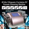 Multifunctinoal Slimming Machine Lipolaser 40K Cavitation Vakuum Body Sculpting Fat L￶s upp ansikte Lyftande sk￶nhetscentrumutrustning RF Radiofrekvensenhet
