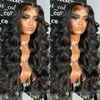 Hd Transparent Lace Frontal Wig 30Inch Body Wave Front Human Hair Wigs 200 Density 4x4 5x5 Closure For Women