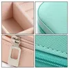 Jewelry Boxes Mini Box Organizer Display Travel Zipper Case Pu Leather Portable Earrings Necklace Ring Packaging Amp Drop Delivery 20 Smt75