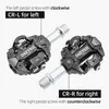 Bike Pedals MZYRH Bike Pedal Self-locking Pedals SPD MTB Road Pedals Aluminum Alloy Anti-slip Sealed Bearing Bicycle Pedal 0208