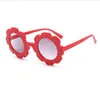 어린이 선글라스 귀여운 해바라기 태양 안경 디자이너 라운드 서리로 덥은 프레임 소녀 서리로 덥은 안경 어린이 선 스크린 패션 안경 안경 25 색 BC283