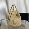 Sacs De Plage En Gros Sac Fourre-Tout Femmes D'été Sac De Paille Totes Sacs Chaîne Sac Sacs À Main Designer Femmes Classique Simple Épaule Sac À Main 230201