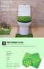 Крышка сиденья туалета коврики для ванны 3 кусочки для ванной комнаты дизайн коврик против скольжения ковер для домашнего обложки коврик 3D Dropship