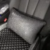 Couvre volant complet strass ensemble de couverture de voiture diamant appui-tête cou oreiller ceinture de sécurité accoudoir pour filles accessoires