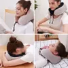 Other Massage Items Neck Massager Relaxation Knead Heat Vibrator Travel Ushaped Pillow Car Airport Office Siesta Electric Cervical Spine Massage 230207