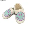 Slippers Hot Selling Happy Ladies Warm Home House Cute Bedroom Slippers Woman Man Shoes 0208V23