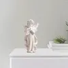 Dekoracja imprezy 2x żywica retro modlitwa Angel Girl Figurine Fairy Modlitwa Sculpture