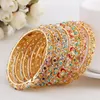 Bangle Han Edition Hollow-out Enamel Cloisonne Bracelet Gold-plated Jewelry Female Fashion Retro Girlfriend A Gift