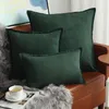 Pillow 60x60 Lotus Leaf Edge Design Nordic Light Luxury Pillowcase Suede Bed Cover Decorative Pillows