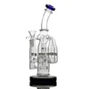 Klein Recycler Bong Hookahs Heady Glass Water Pipes Smoking Accessory Grass Glass Dab Rigs