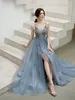 Party Dresses 2023 evening dress simple exquisite fairy Vneck tulle elegant chic sexy wedding birthday ball cocktail party comingofage 230208