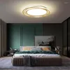 천장 조명 북유럽 LED 마스터 침실 조명 금 단순 현대방 조명 창조적 인 성격 따뜻한 낭만적 인 가정용 램프