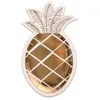 Stoviglie usa e getta 8 pezzi Piatti di carta ananas in lamina d'oro Set da tavola per matrimonio Compleanno per bambini Forniture per feste barbecue hawaiano Luau