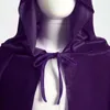 Jackor Halloween Cloak Cape Performance klä upp unisex vuxna barn huva långt karnevalfestdräkt cosplay rekvisita