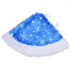 Christmas Decorations Tree Skirts Blue 50Inches White Holiday Large For De