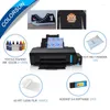 Printers Colorsun L1800 DTF Printer A3 Direct Transfer Film T -shirt Kit voor alle Fabric Line22