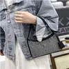 All-over Diamond Armpit Bag Женская модная сумка Дизайнерские сумки через плечо Классический узор Ретро Блестящий