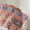 Feestelijke feestartikelen 2020 50 ons realistisch familiegeld euro of papier prop bankbiljet 037 voor spelen kopiëren kinderen gamecollectie speelgoed 100 stuks / Akxu