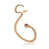 S3403 Ear Cuff Single Earring Piece Ear Clip Ear-hook Puncture Retro Serpentine Snake Ears Hang Personality Earrings