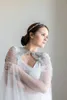 Wraps Crystal Beading Bruidal Cape Soft TuLle Exquisite Wedding Mantel Custom Made Bride Bolero Wrap Jacket