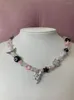 Chaînes 8 boule champignon étoile coeur fée Y2k collier de perles Funky mignon Kawaii Boho cadeau esthétique bijoux d'été mode 2023 femme