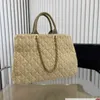 Sacs De Plage En Gros Sac Fourre-Tout Femmes D'été Sac De Paille Totes Sacs Chaîne Sac Sacs À Main Designer Femmes Classique Simple Épaule Sac À Main 230201