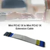 Computerkabels connectoren mini pcie 1x mannelijk tot vrouwelijke converter koord 15 cm flexibele PCI-E PCI Express Riser Card Extender Extension Cablec