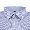 Mens Casual Shirts Plus Large Size 8XL 7XL 6XL 5XL 4XL Slim Fit Business Long Sleeved Shirt Classic Striped Male Social Dress 230208