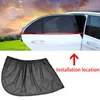 Accessori universali per lo styling dell'auto Tenda parasole per finestrino laterale Tenda per lunotto posteriore Protezione UV Visiera parasole