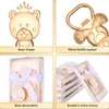 20pcs 3 Kolory Mały Niedźwiedź Butelki Otwieracz do butelki Favors Baby Shower Dzieci Party Favors Event Peepsakes rocznica